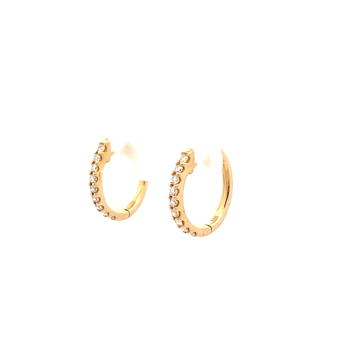 Diamond Mini Hoops