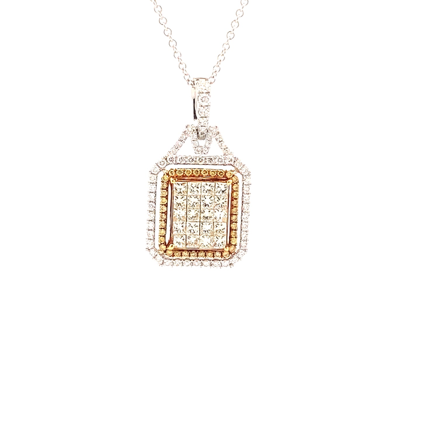 Small Green Diamond Pendant - China Art & Jewelry