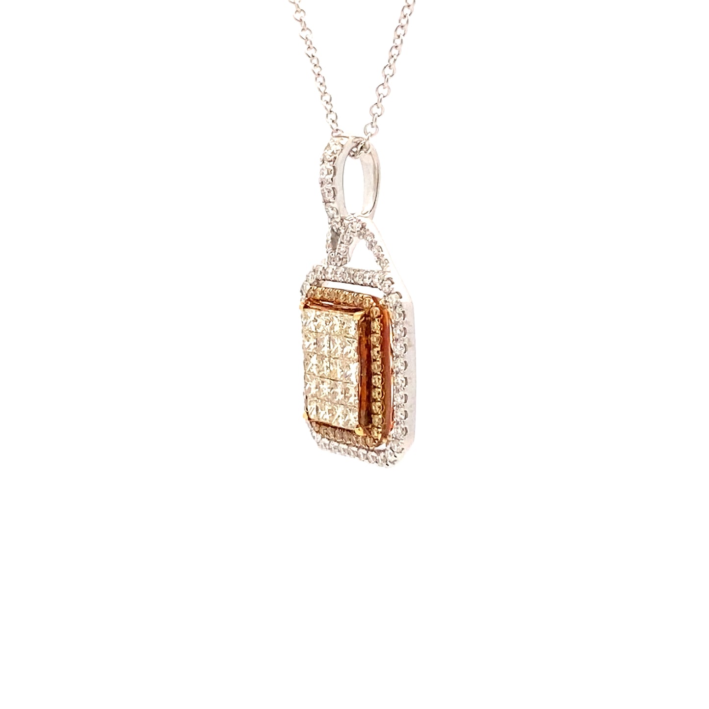Small Green Diamond Pendant - China Art & Jewelry