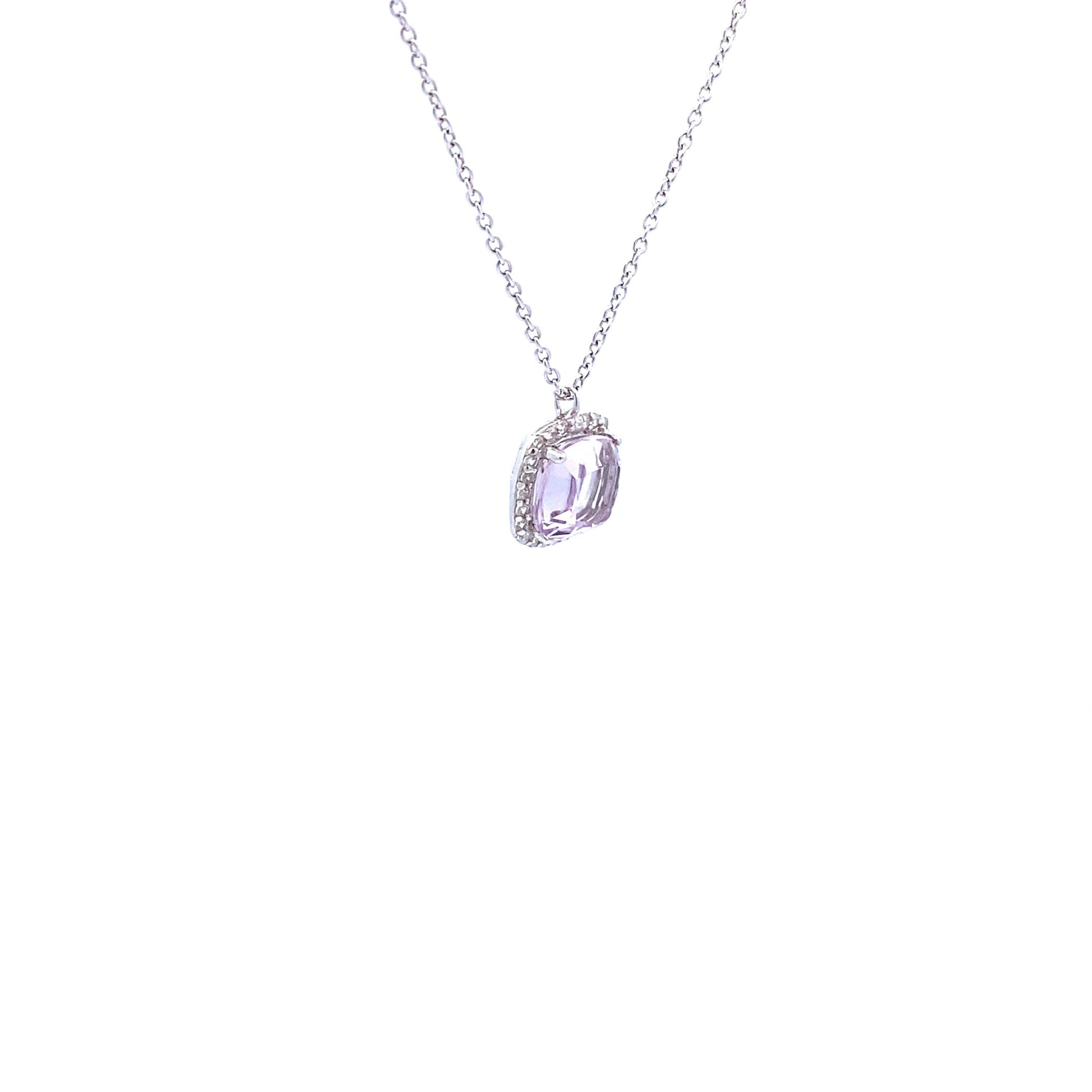 Amethyst Silver Necklace - China Art & Jewelry